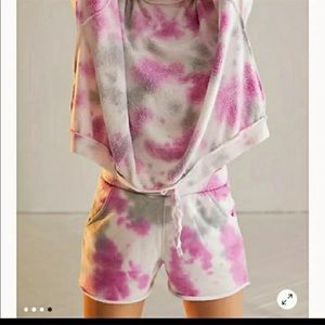 Free People Kelly Tie Dye Short Set
Size Small